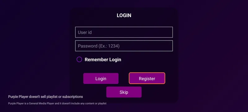 Login mit ID und Passwort